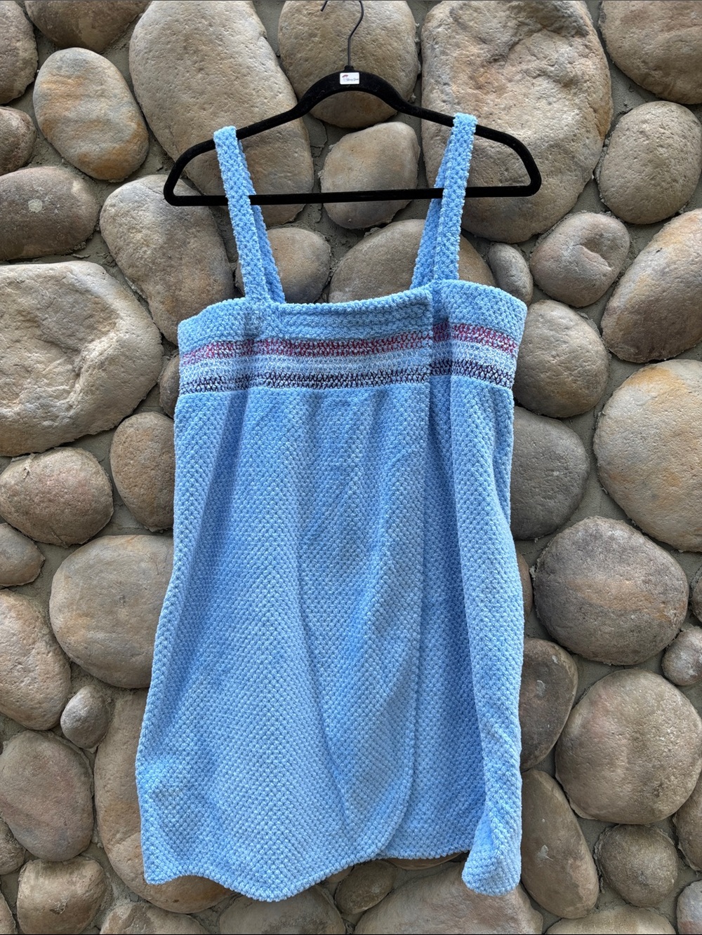 NO BOUNDARIES Sky blue Pool/Shower Cover-Up